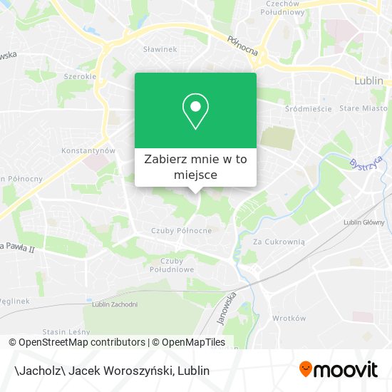 Mapa \Jacholz\ Jacek Woroszyński