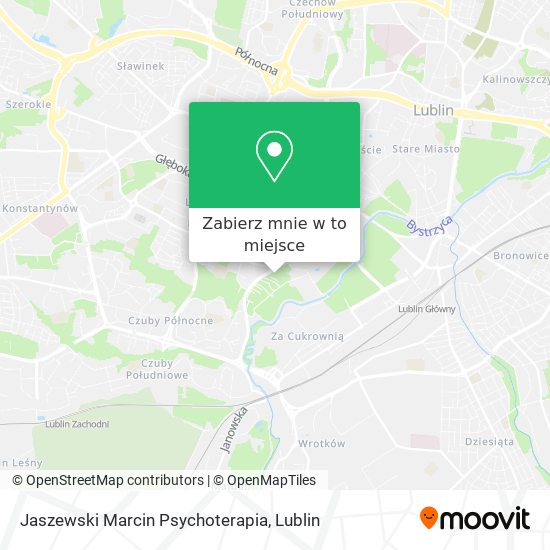 Mapa Jaszewski Marcin Psychoterapia
