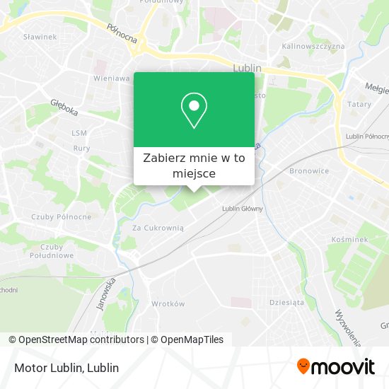 Mapa Motor Lublin