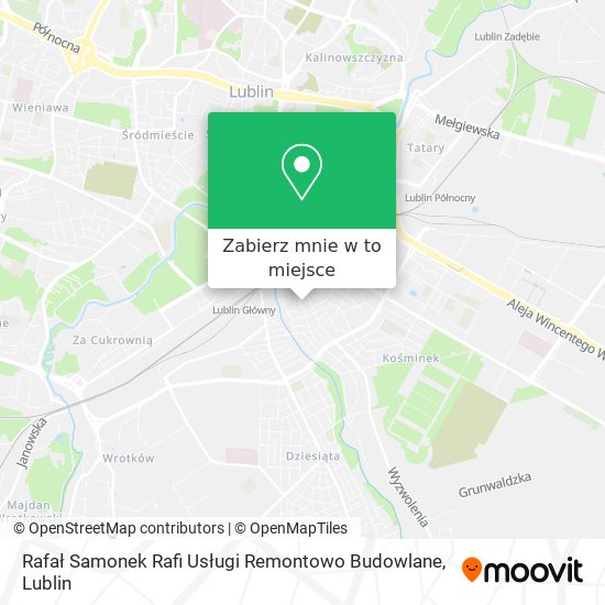 Mapa Rafał Samonek Rafi Usługi Remontowo Budowlane