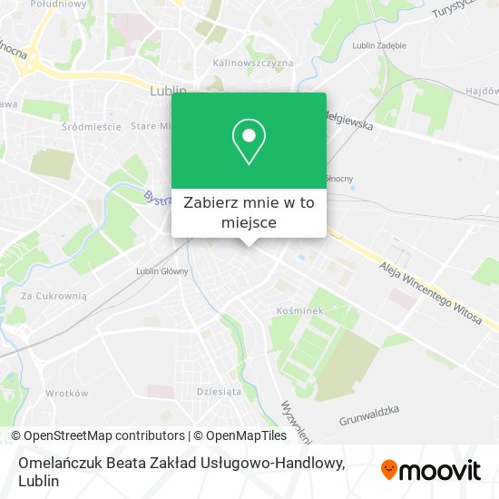 Mapa Omelańczuk Beata Zakład Usługowo-Handlowy