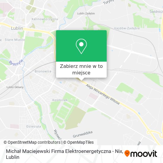 Mapa Michał Maciejewski Firma Elektroenergetyczna - Nix