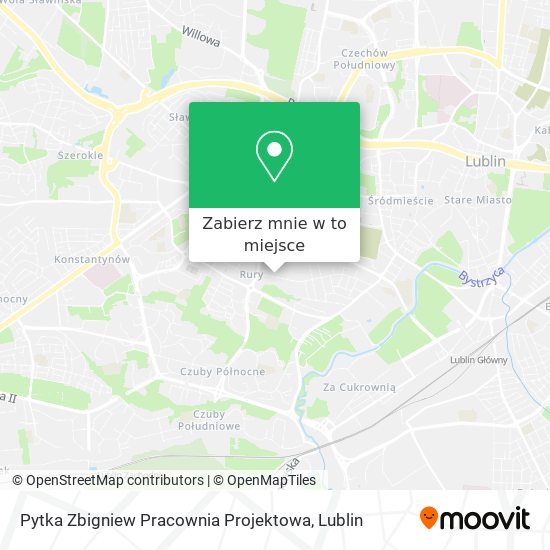 Mapa Pytka Zbigniew Pracownia Projektowa