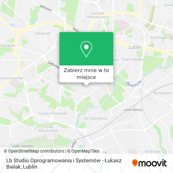 Mapa Lb Studio Oprogramowania i Systemów - Łukasz Bielak