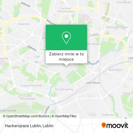 Mapa Hackerspace Lublin