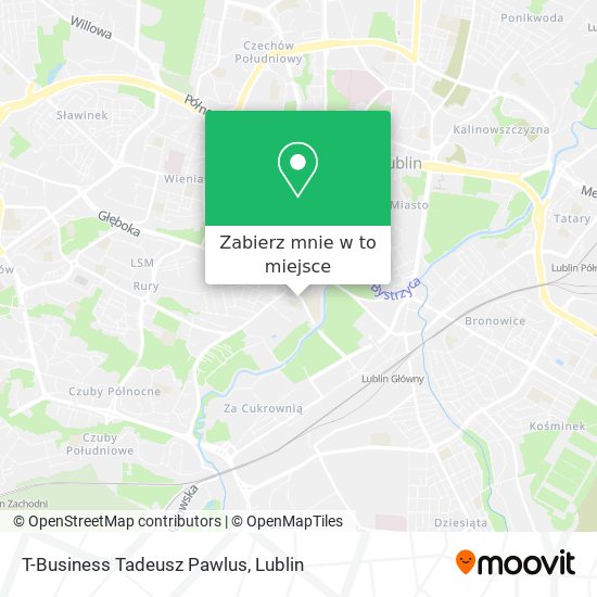 Mapa T-Business Tadeusz Pawlus