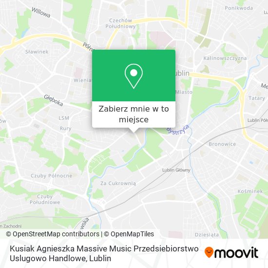 Mapa Kusiak Agnieszka Massive Music Przedsiebiorstwo Uslugowo Handlowe