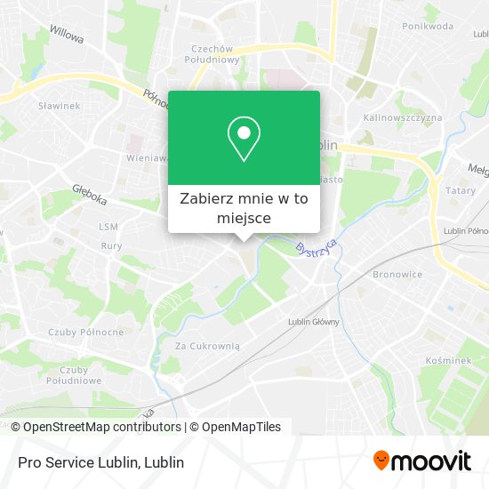 Mapa Pro Service Lublin