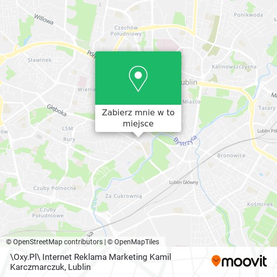 Mapa \Oxy.Pl\ Internet Reklama Marketing Kamil Karczmarczuk