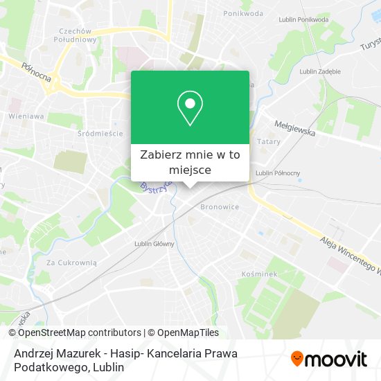 Mapa Andrzej Mazurek - Hasip- Kancelaria Prawa Podatkowego