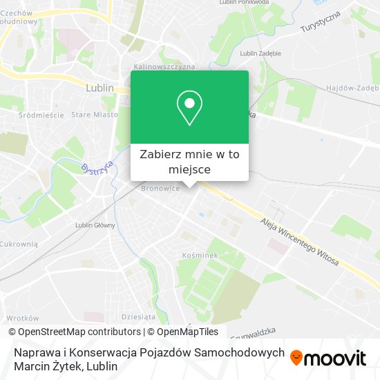 Mapa Naprawa i Konserwacja Pojazdów Samochodowych Marcin Żytek
