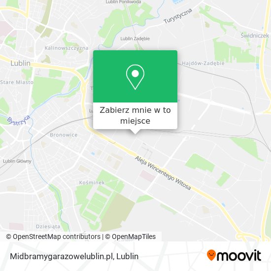 Mapa Midbramygarazowelublin.pl