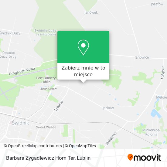 Mapa Barbara Zygadlewicz Hom Ter