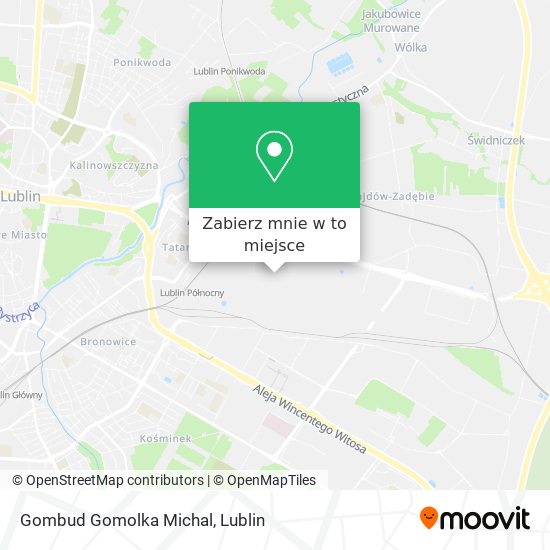 Mapa Gombud Gomolka Michal