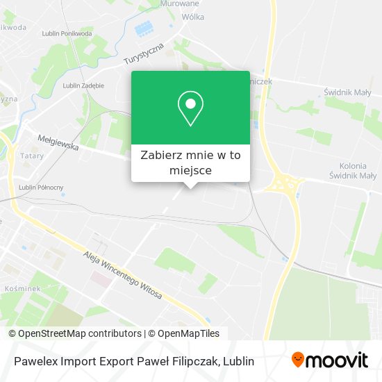 Mapa Pawelex Import Export Paweł Filipczak