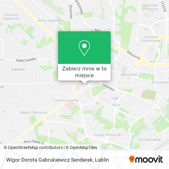 Mapa Wigor Dorota Gabrukiewicz Senderek