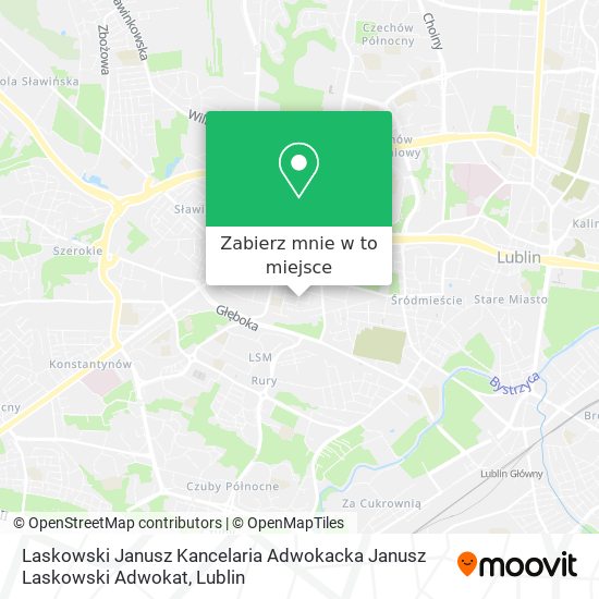 Mapa Laskowski Janusz Kancelaria Adwokacka Janusz Laskowski Adwokat