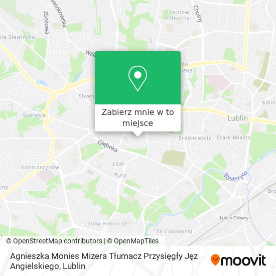 Mapa Agnieszka Monies Mizera Tłumacz Przysięgły Jęz Angielskiego