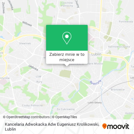 Mapa Kancelaria Adwokacka Adw Eugeniusz Krolikowski