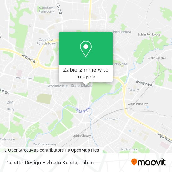 Mapa Caletto Design Elżbieta Kaleta