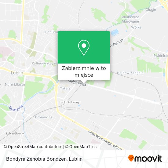 Mapa Bondyra Zenobia Bondzen