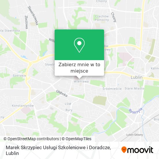 Mapa Marek Skrzypiec Usługi Szkoleniowe i Doradcze