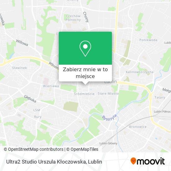 Mapa Ultra2 Studio Urszula Kłoczowska