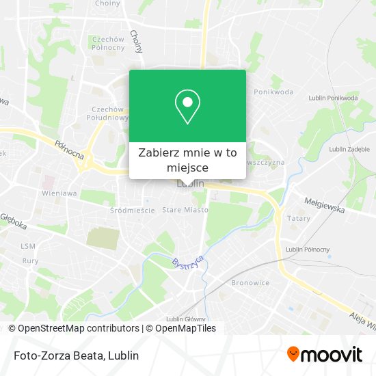 Mapa Foto-Zorza Beata