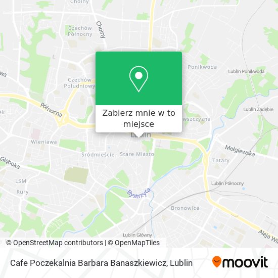 Mapa Cafe Poczekalnia Barbara Banaszkiewicz