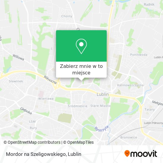 Mapa Mordor na Szeligowskiego