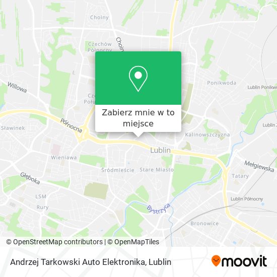 Mapa Andrzej Tarkowski Auto Elektronika