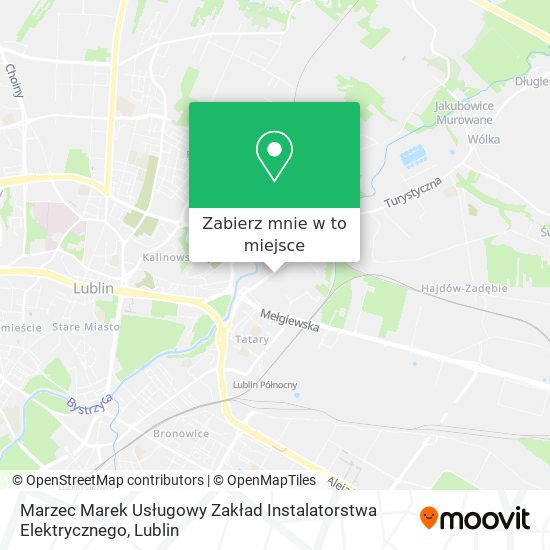 Mapa Marzec Marek Usługowy Zakład Instalatorstwa Elektrycznego
