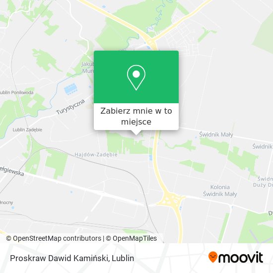 Mapa Proskraw Dawid Kamiński