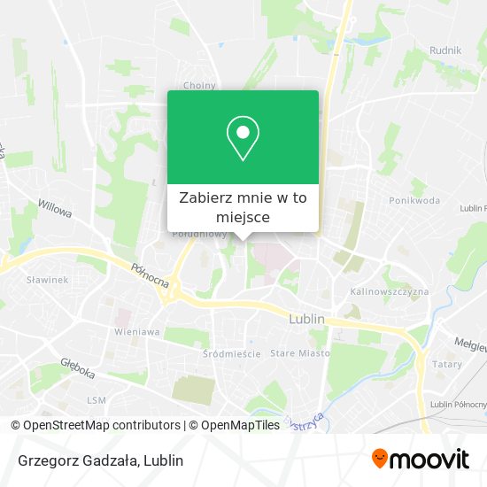 Mapa Grzegorz Gadzała
