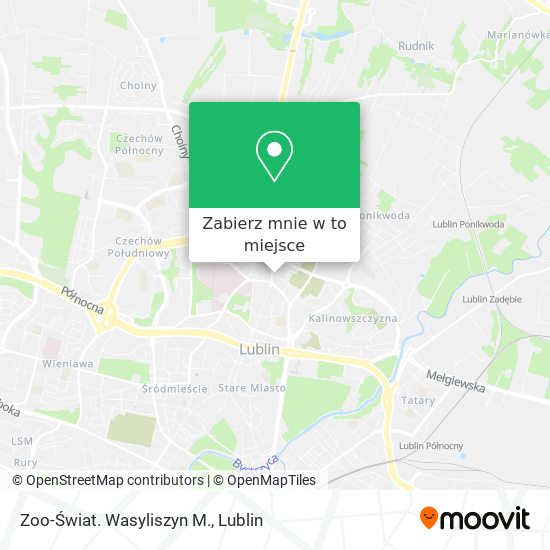 Mapa Zoo-Świat. Wasyliszyn M.