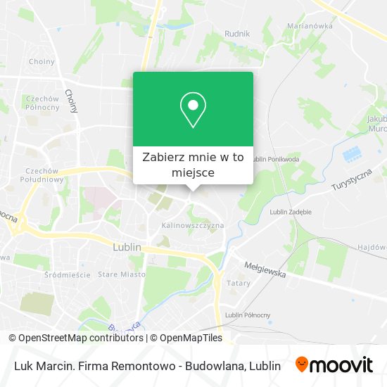 Mapa Luk Marcin. Firma Remontowo - Budowlana