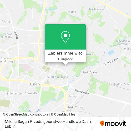 Mapa Milena Sagan Przedsiębiorstwo Handlowe Dash