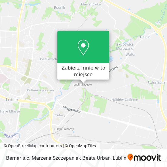 Mapa Bemar s.c. Marzena Szczepaniak Beata Urban