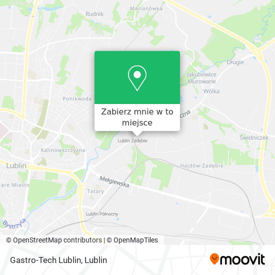 Mapa Gastro-Tech Lublin