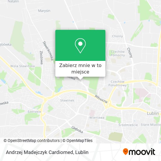 Mapa Andrzej Madejczyk Cardiomed