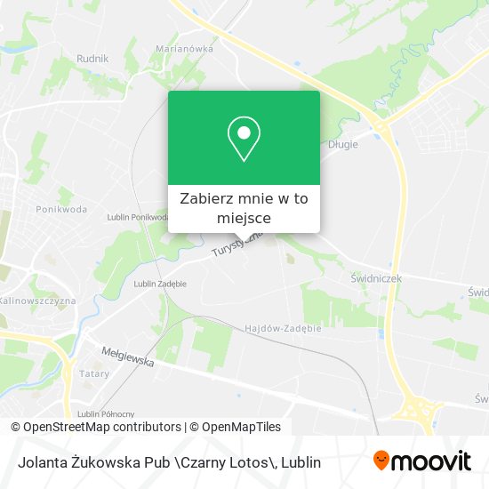 Mapa Jolanta Żukowska Pub \Czarny Lotos\