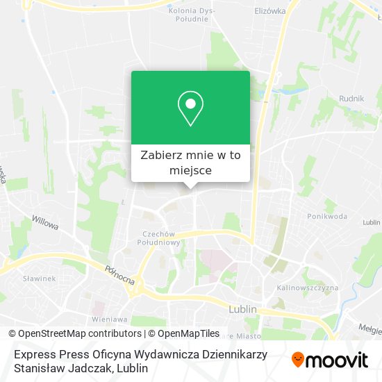 Mapa Express Press Oficyna Wydawnicza Dziennikarzy Stanisław Jadczak