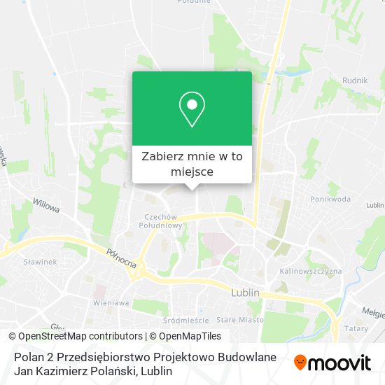 Mapa Polan 2 Przedsiębiorstwo Projektowo Budowlane Jan Kazimierz Polański