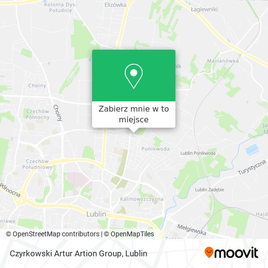 Mapa Czyrkowski Artur Artion Group