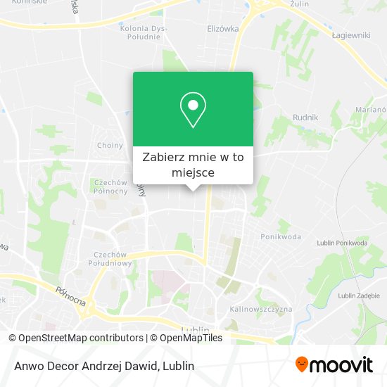 Mapa Anwo Decor Andrzej Dawid
