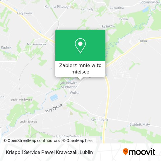 Mapa Krispoll Service Pawel Krawczak