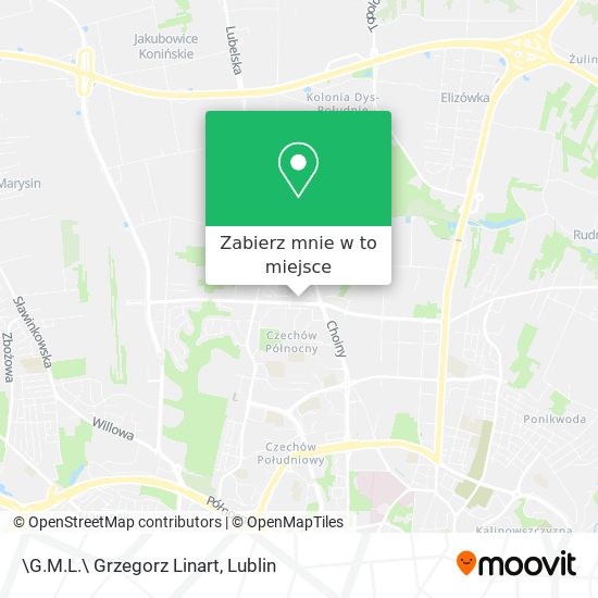 Mapa \G.M.L.\ Grzegorz Linart