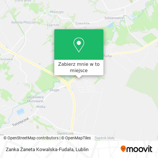 Mapa Zanka Żaneta Kowalska-Fudała