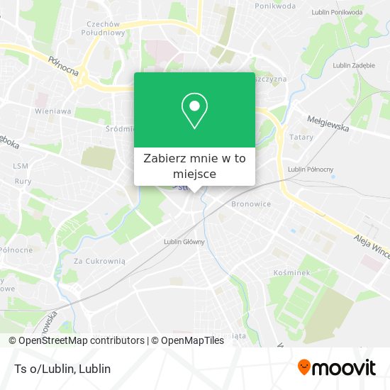 Mapa Ts o/Lublin