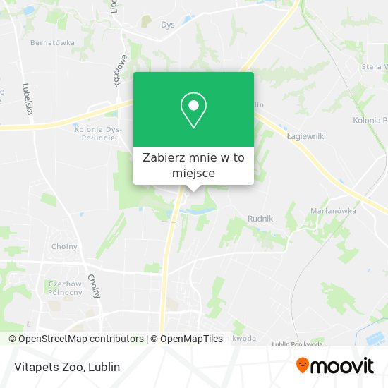 Mapa Vitapets Zoo